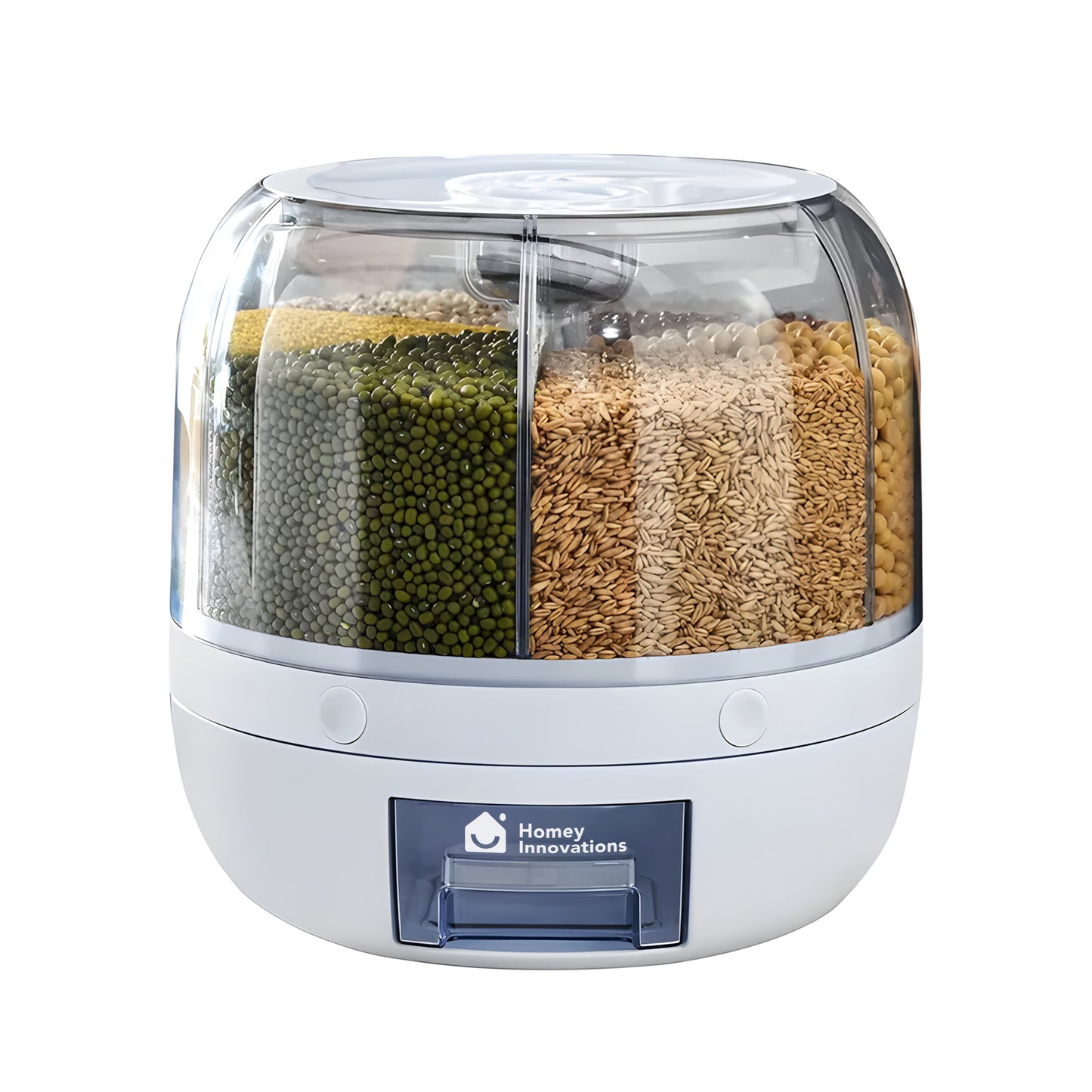 Homgud™ 6-Grid Rotating Grain Dispenser